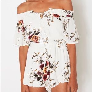 Floral Romper from White Fox Boutique